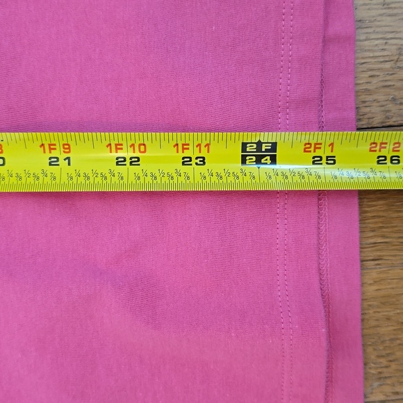 LEVIS SIGNATURE WOMEN'S PINK CREWNECK SHORT SLEEVE TEE SIZE XL - Picture 8 of 10